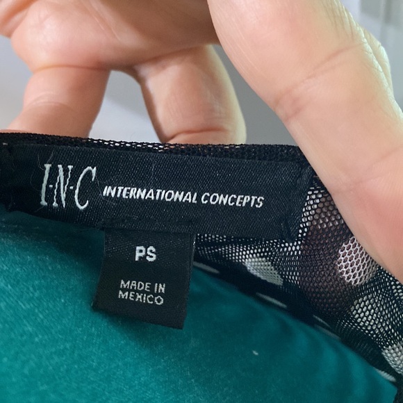 Printed Mesh Crewneck Top, Created for Macy’s✨ - Picture 7 of 7